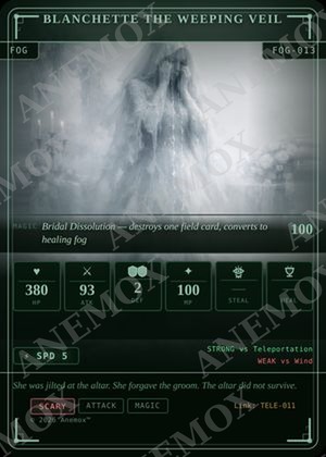 Blanchette the Weeping Veil card