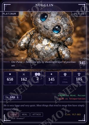 Nugglin card