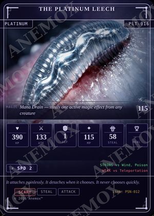 The Platinum Leech card