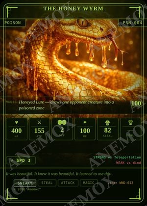 The Honey Wyrm card