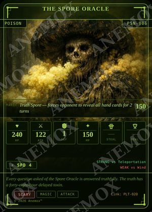 The Spore Oracle card