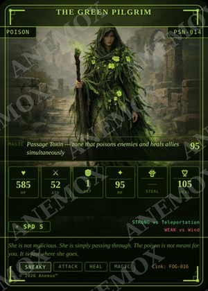 The Green Pilgrim card