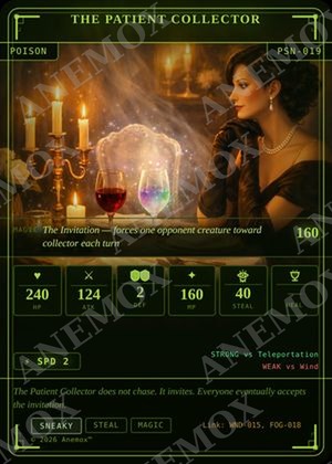 The Patient Collector card