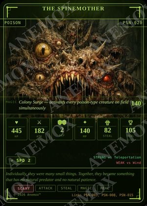 The Spinemother card
