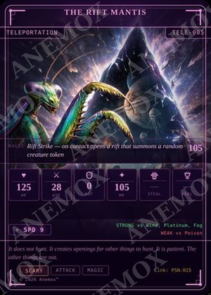 The Rift Mantis card