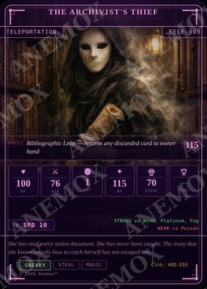 The Archivist's Thief card