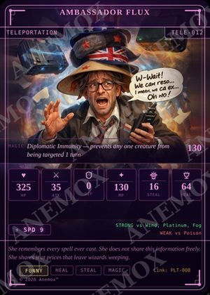 Ambassador Flux card