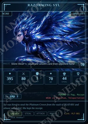 Razorwing Syl card