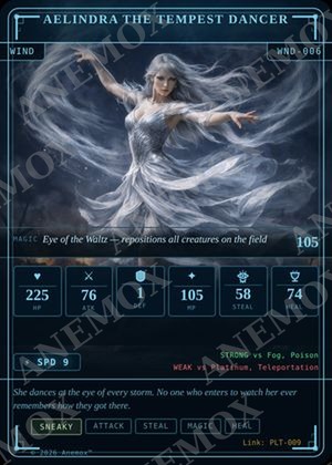 Aelindra the Tempest Dancer card
