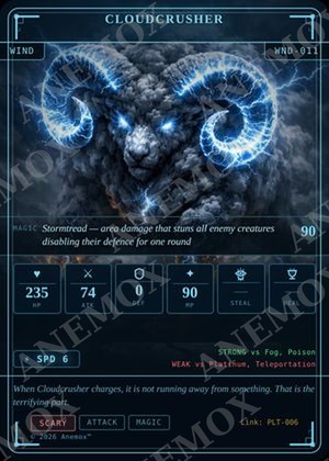 Cloudcrusher card
