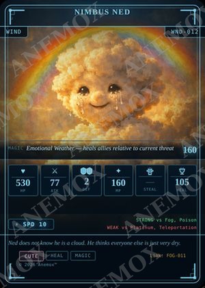 Nimbus Ned card